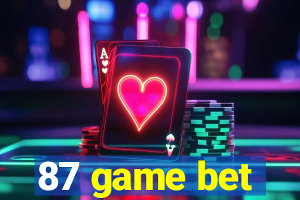 87 game bet
